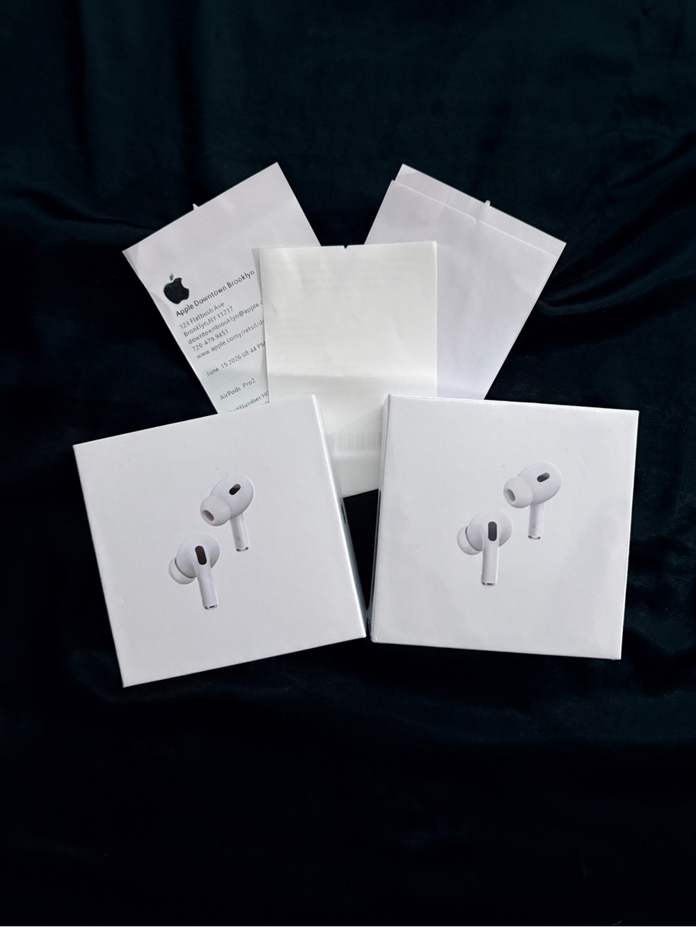Apple AirPods Pro (White) True Wireless Earbuds - Dual Box Set